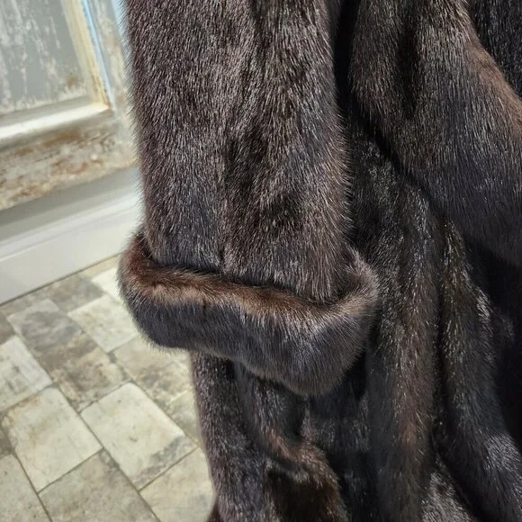 Nina Ricci Paris Mink Coat, Authentic